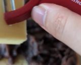 ギルティ💜山盛りバターあんこトースト作り方2写真