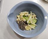 イカの燻製の酢の物作り方1写真