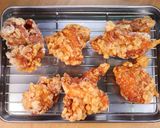 行列の唐揚げ屋☆皮がうまい🤭鶏のから揚げ作り方6写真