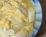 簡単★豆腐とたまごのスープとスープ粥作り方4写真