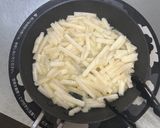 山芋と生ハムの温玉ユッケ風作り方3写真