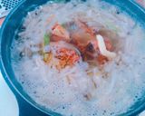 ＊生姜香るサバ味噌缶の具だくさん味噌󠄀汁＊作り方4写真