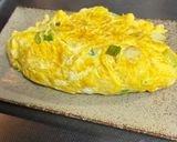 簡単　ねぎオムレツ　ふわふわ　とろとろ　絶品作り方5写真