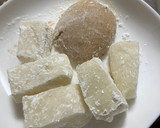 家でついた餅と納豆餅とあんこと作り方1写真