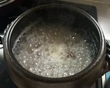 土鍋で　玄米入り白ご飯（玄米のみも）作り方2写真