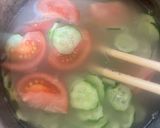 鯖缶トマトのスパニッシュオムレツとスープ作り方15写真
