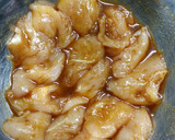 鶏ささみ肉のカレー風味炒め作り方2写真