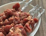 シルクロードの味・羊肉串(ラム肉の串焼)作り方4写真