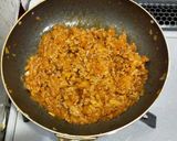 わが家の卵がうす〜いひき肉のオムレツ作り方3写真
