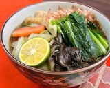 すだちと鶏だしの煮ぼうとう作り方6写真