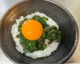 横浜発♡モロヘイヤの卵かけご飯作り方5写真