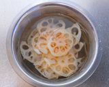 レンコンチーズチヂミ作り方1写真