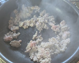 とろ～り♡キャベツとひき肉の和風炒め作り方2写真
