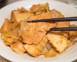 鮭と厚揚げと白菜の味噌煮作り方11写真
