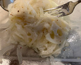 蓮根と新玉ねぎのサラダ粒マスタード風味作り方4写真
