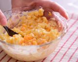 朝食に🍳卵とチーズのふわふわミルクパン作り方3写真