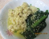 小松菜とにら鶏つくねの味噌煮😋♪作り方6写真