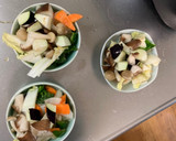 肉無豆腐簡単コク旨スタミナ丼味野菜炒め作り方13写真
