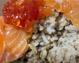 簡単　サーモンすじこ丼作り方7写真