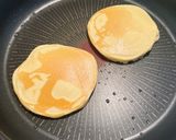 米粉のおやつ🐾もちもちホットケーキ作り方4写真
