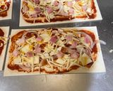 生ハムとスモークチーズのパイピザ作り方3写真