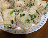 オクラとツナ塩昆布おかかおにぎり作り方5写真