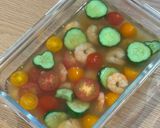 ぷるんと涼やか夏野菜とえびのジュレサラダ作り方5写真