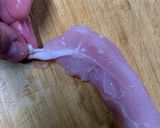 鶏のささみ　ピザ風焼き作り方1写真