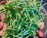 豆苗とジャガイモのデリ風ホットサラダ作り方5写真