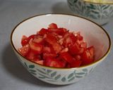 キュウリとトマトをサラダ作り方3写真