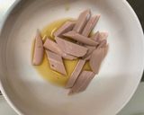 ゴロゴロ野菜魚肉ソーセージナポリタン炒煮作り方1写真