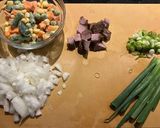 Porky Fried Rice作り方1写真