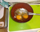 鮭・小松菜・しめじ・卵の炊き込みご飯作り方3写真