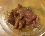 簡単！ごま醤油のブリ漬け丼作り方4写真