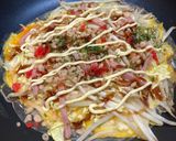 具沢山！お好み焼き バインチャンヌン作り方3写真