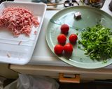 夏の夕飯！ネギの青い所と豚ひき肉でキーマカレー作り方2写真