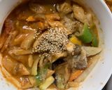 肉無チクワバーベキュー親子丼味野菜炒め作り方19写真