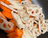 【幼児食・取り分け可能】きんぴらレンコン作り方2写真