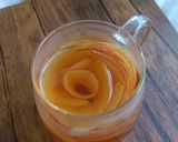 林檎で作る薔薇茶♪作り方3写真