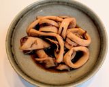 いかの煮物リメイク★甘辛イカめし作り方1写真