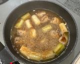 鶏がら麺つゆスープで♪鶏南蛮うどん作り方4写真