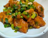 鶏もも肉の揚げ絡め煮作り方7写真