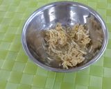 切干大根で作る　ソムタム風サラダ作り方1写真