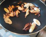 しいたけと牛肉のオイスターソース炒め作り方4写真