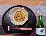 ヨウサマの減塩揚げ焼き茄子のごま和え作り方5写真
