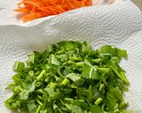 ごぼうと人参と空芯菜のシャキッと♡きんぴら♪作り方2写真