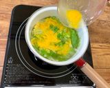 レタスと卵のスープ作り方3写真
