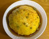 簡単🦀カニカマでかに玉風⁉︎天津飯🟡作り方7写真