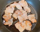 甜麺醤の甘辛味噌ダレの、豚バラ丼作り方7写真
