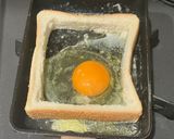 卵焼きパンでつくる卵トースト作り方3写真